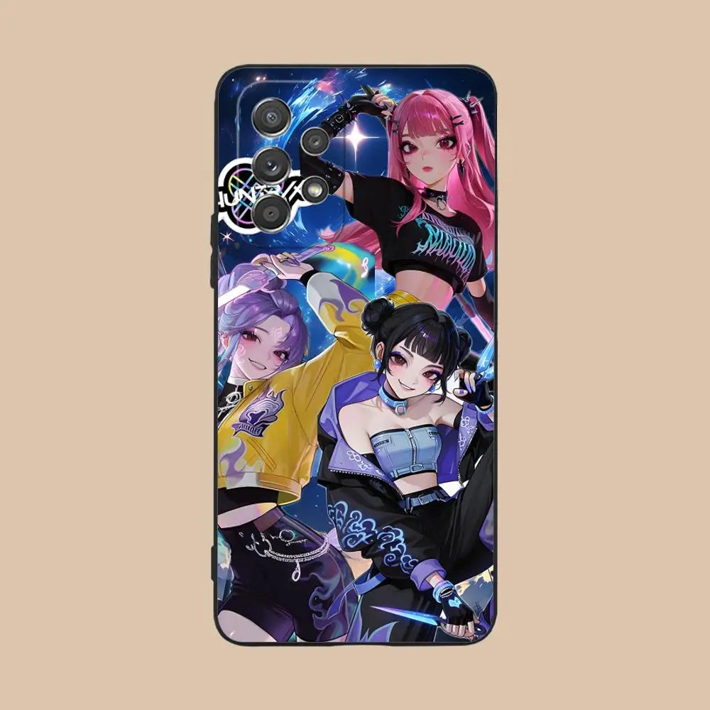 Coque Samsung Galaxy A22 4G KPop Demon Hunters Huntrix