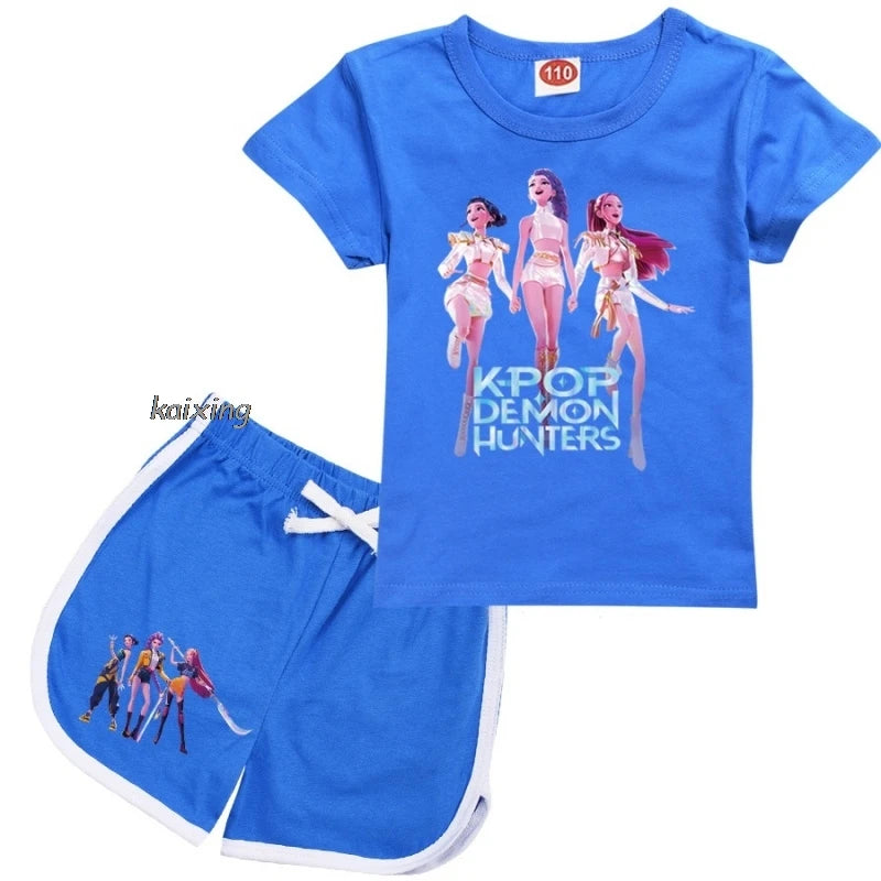 Pyjama Short Enfant KPop Demon Hunters Rose