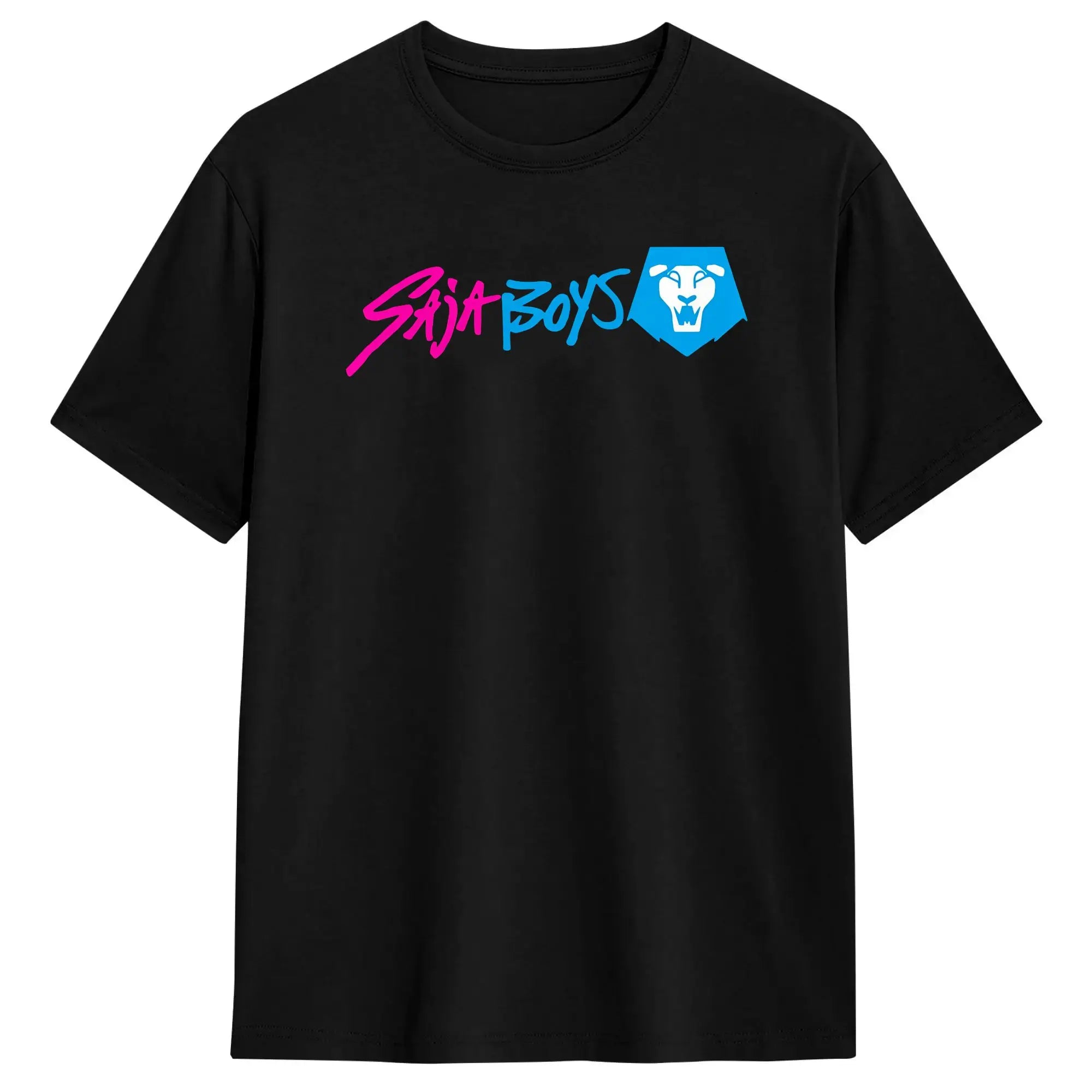 T-shirt KPop Demon Hunters Saja Boys Logo Noir