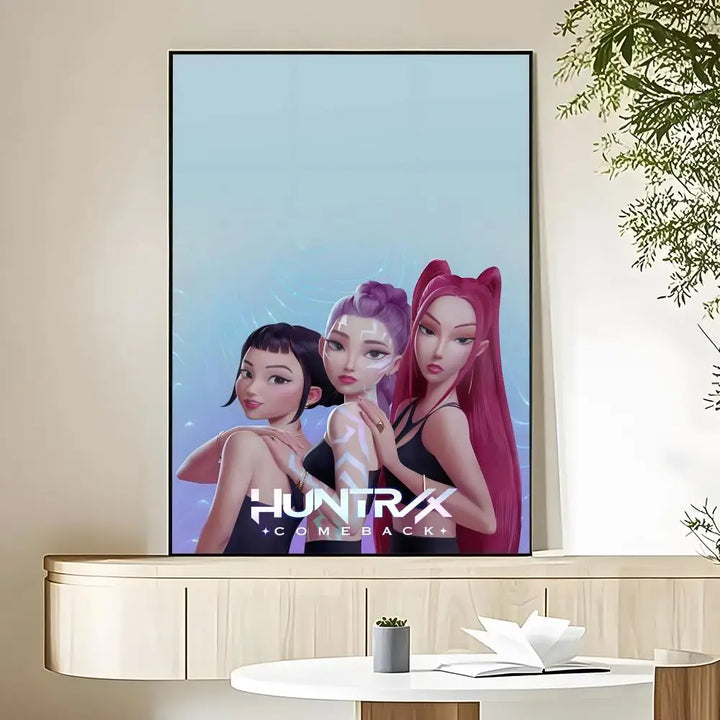 Poster KPop Demon Hunters Fille