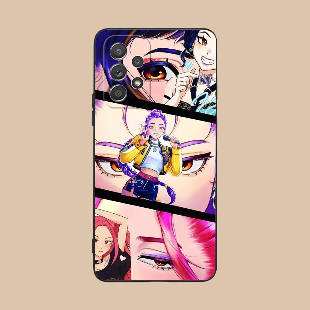 Coque Samsung KPop Demon Hunters Animé