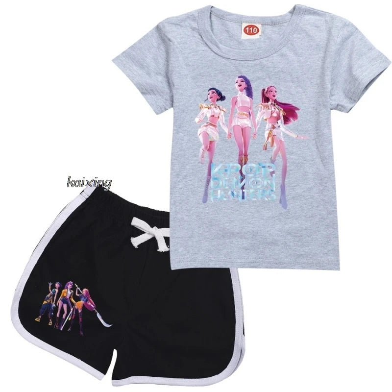 Pyjama Short Enfant KPop Demon Hunters Rose