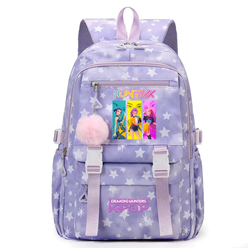 Sac à Dos Ecole KPop Demon Hunters Huntrix