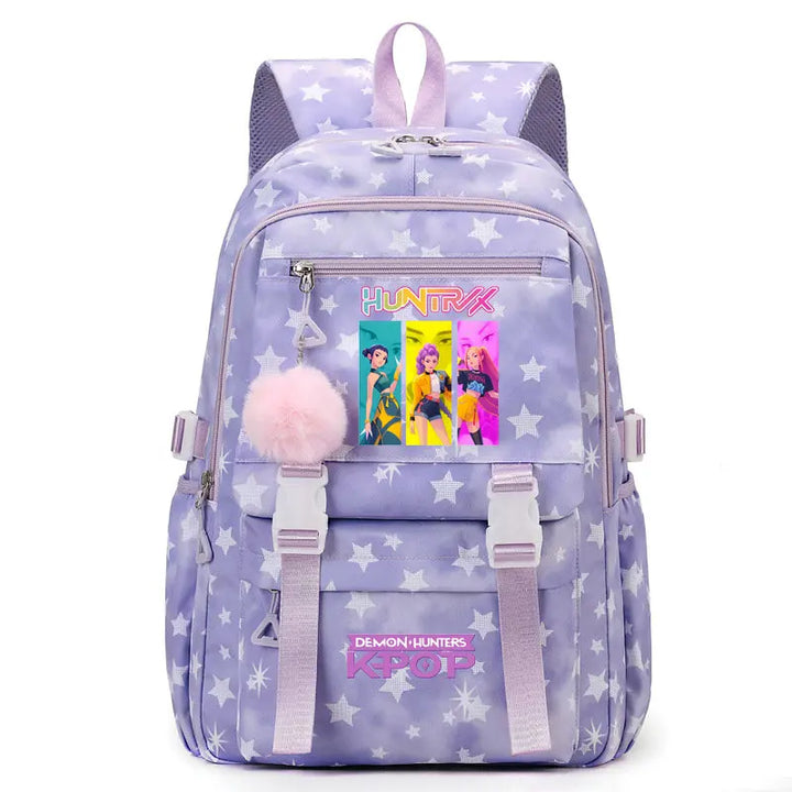 Sac à Dos Ecole KPop Demon Hunters Huntrix