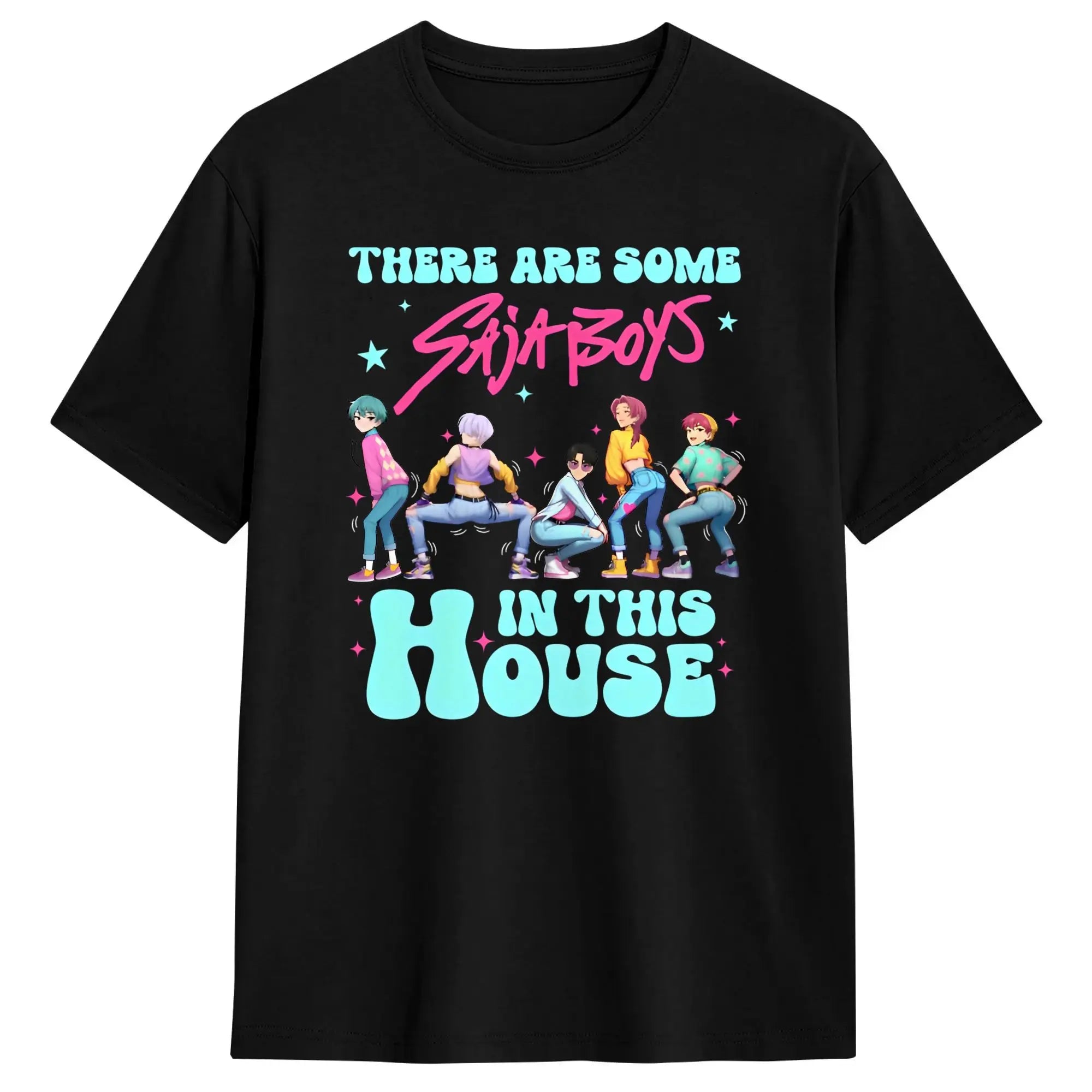 T-shirt KPop Demon Hunters Saja Boys Danse
