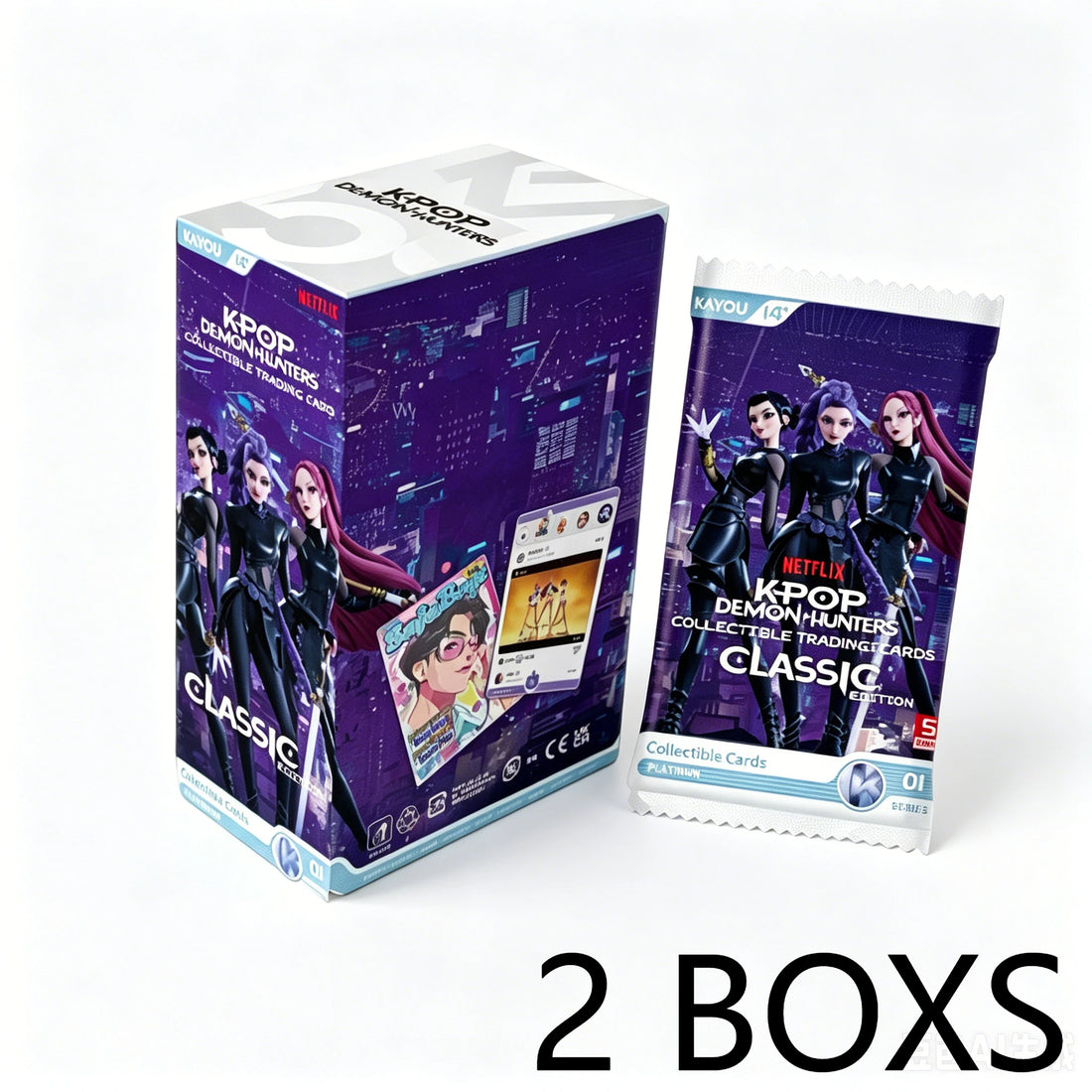 Cartes à Collectionner KPop Demon Hunters Booster - photo 6