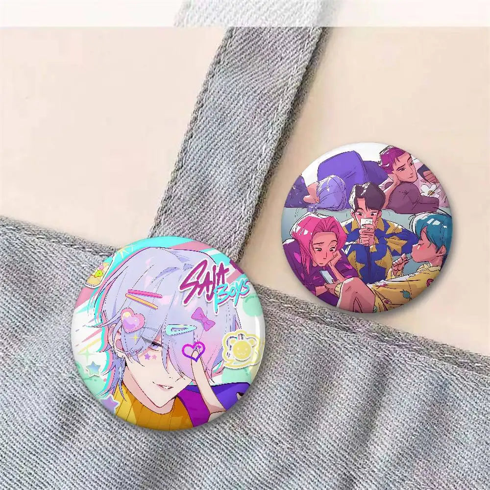 Pin's KPop Demon Hunters Saja Boys Kawaii — photo 6