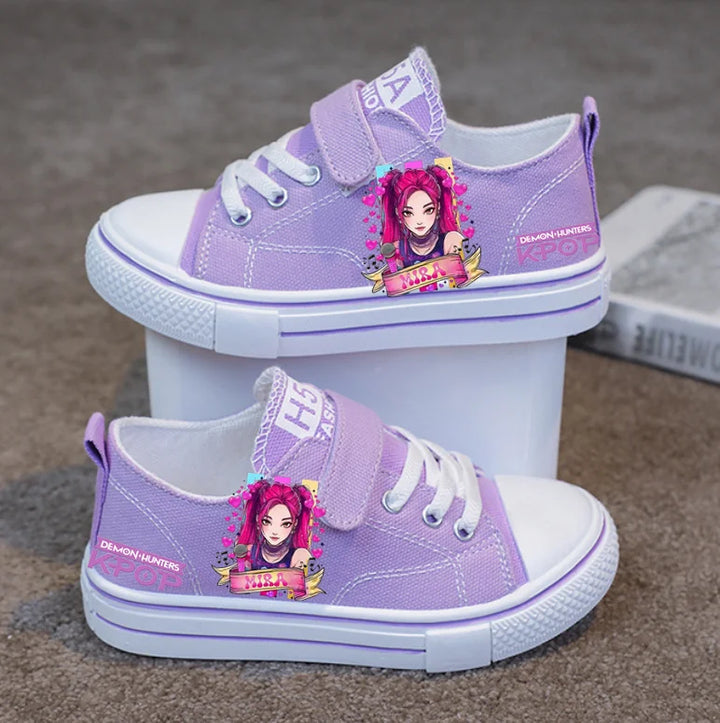 Chaussures A Scratch KPop Demon Hunters Huntrix Mira Violet
