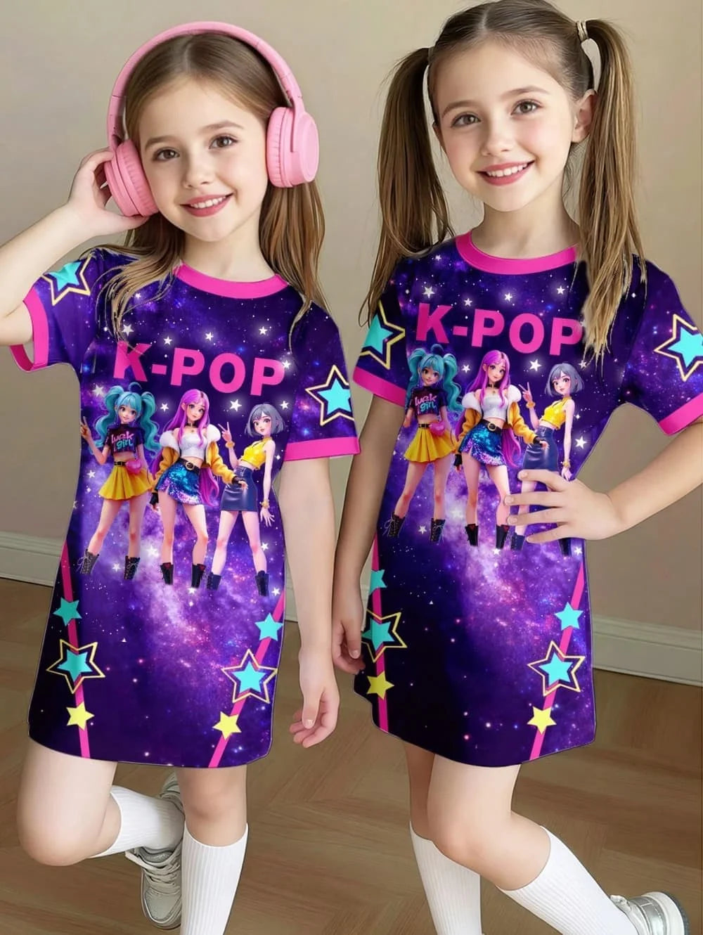 Robe Enfant KPop Demon Hunters Huntrix