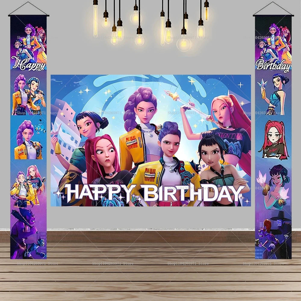 Bannière Anniversaire KPop Demon Hunters — photo 2