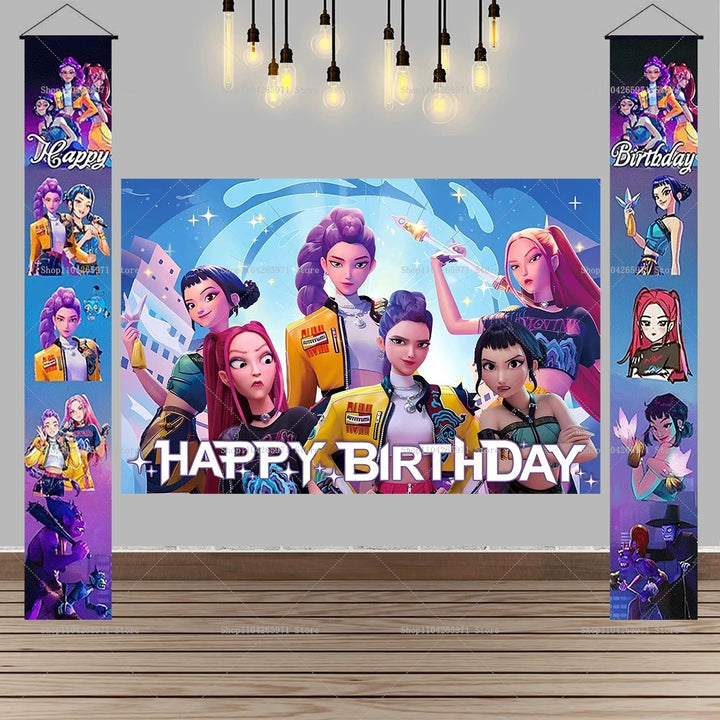 Bannière Anniversaire KPop Demon Hunters — photo 2