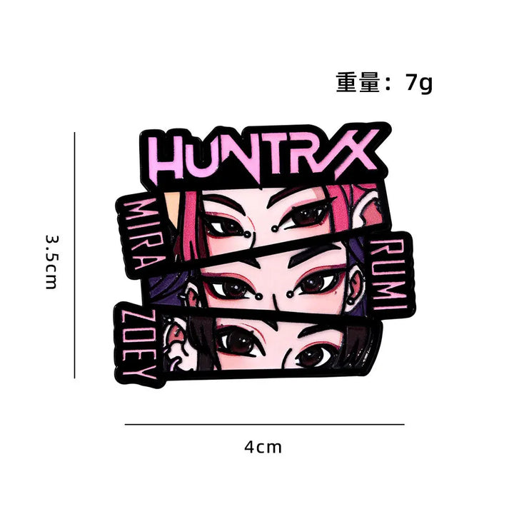 Broche KPop Demon Hunters Huntrix