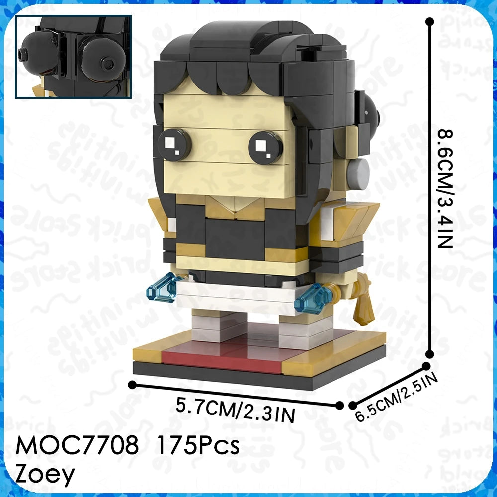 LEGO KPop Demon Hunters Zoey Golden