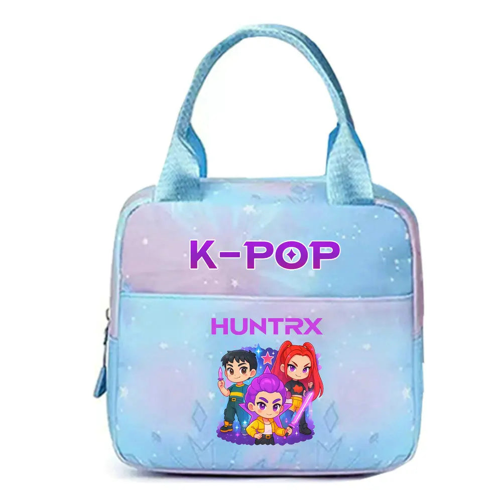 Lunch Bag KPop Demon Hunters Huntrix Et Derpy Bleu — photo 20