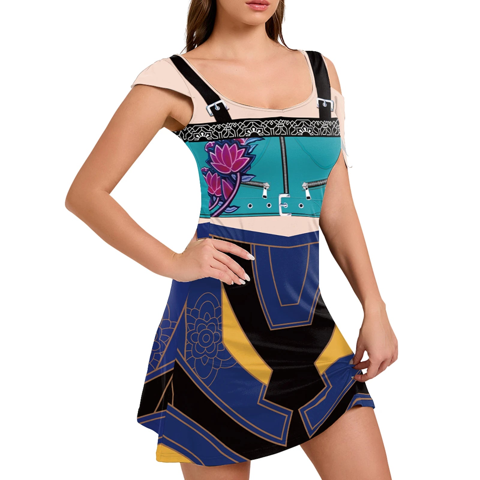 Cosplay Carnaval KPop Demon Hunters Huntrix Zoey — photo 2