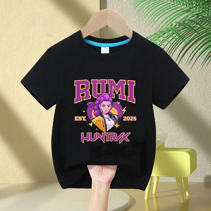T-shirt Enfant KPop Demon Hunters Rumi Film