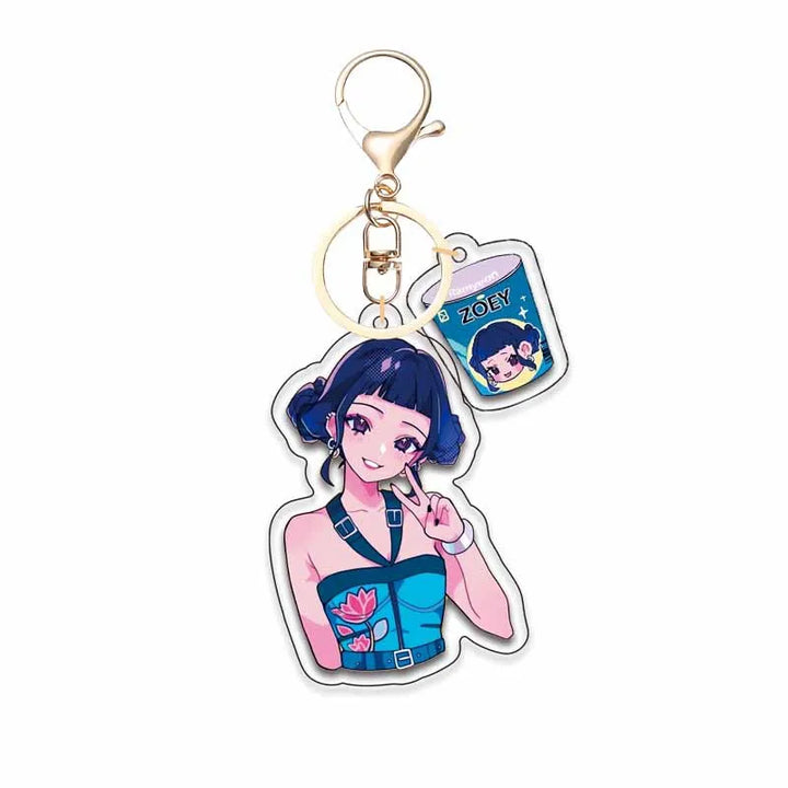 Porte Clé KPop Demon Hunters Zoey Ramyeon