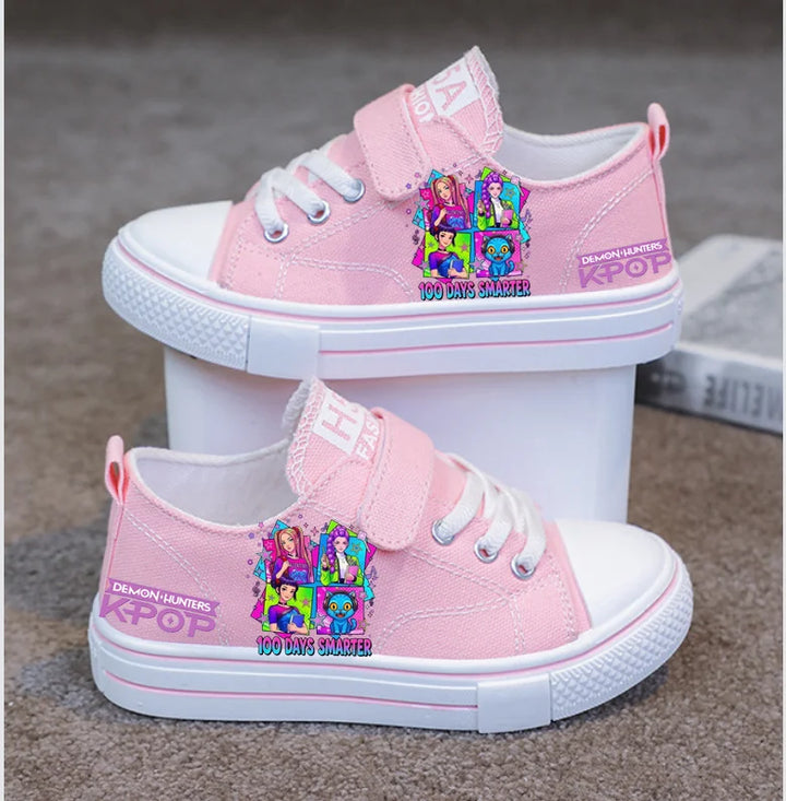 Chaussures A Scratch KPop Demon Hunters Huntrix Et Derpy Rose