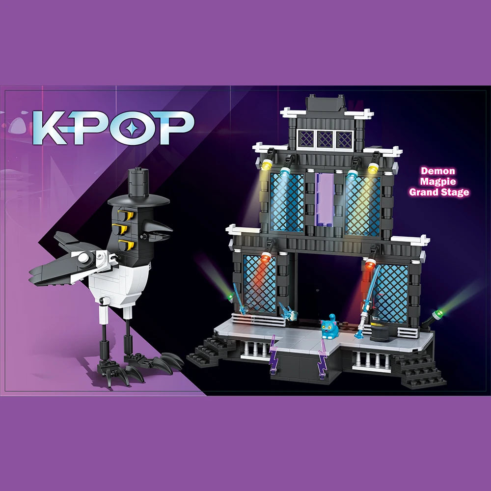 LEGO KPop Demon Hunters Sussie et La Scène Huntrix