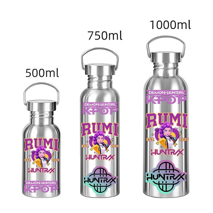 Gourde En Acier Inoxydable KPop Demon Hunters Rumi Fans