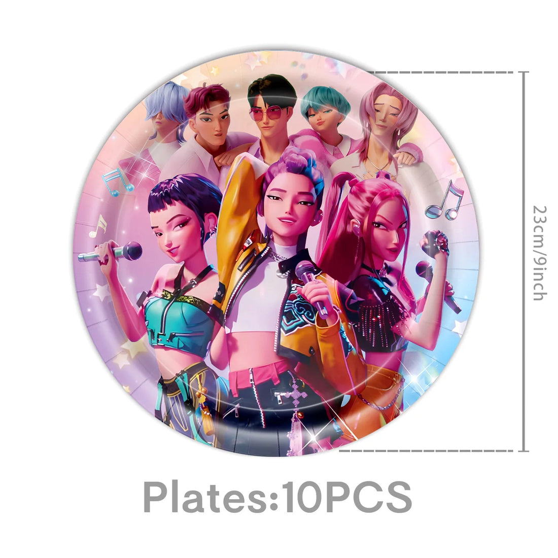 Décoration Anniversaire KPop Demon Hunters Pack — photo 3
