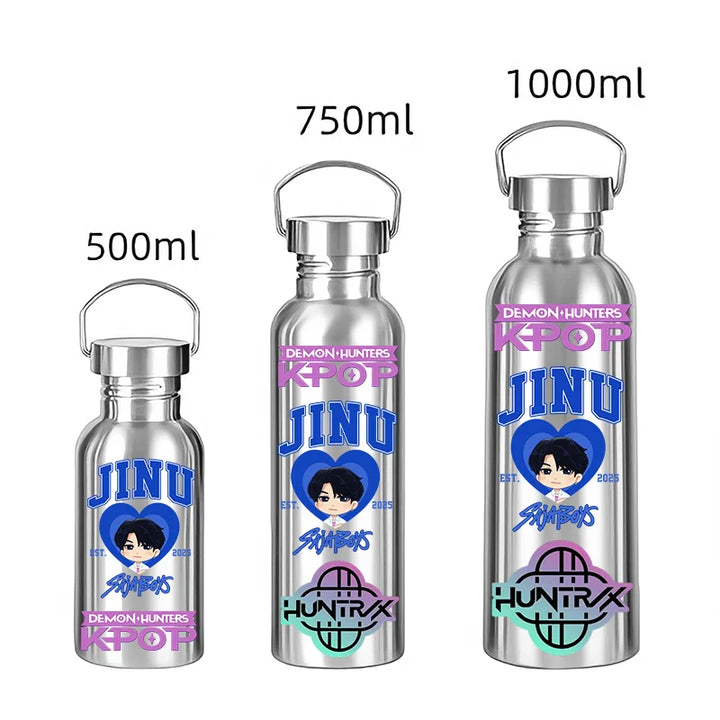 Gourde En Acier Inoxydable KPop Demon Hunters Saja Jinu