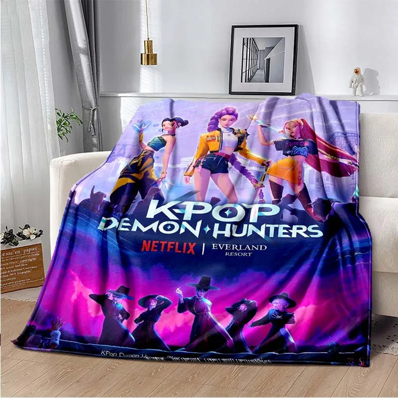 Plaid KPop Demon hunters Netflix
