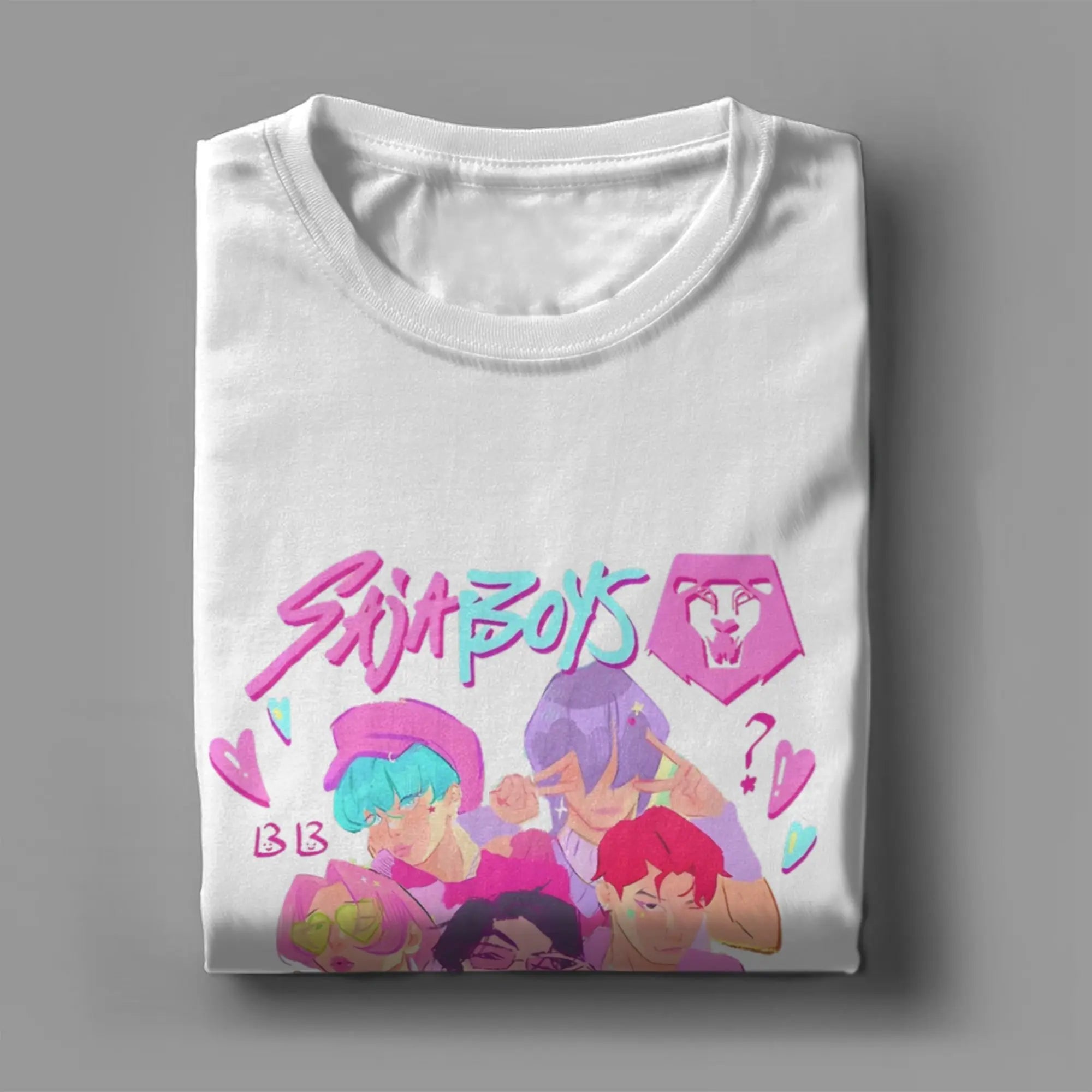 T-shirt KPop Demon Hunters Saja Boys Blanc — photo 4
