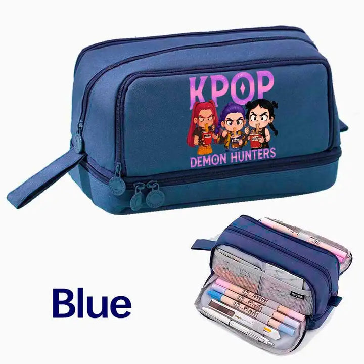 Trousse Scolaire KPop Demon Hunters Film
