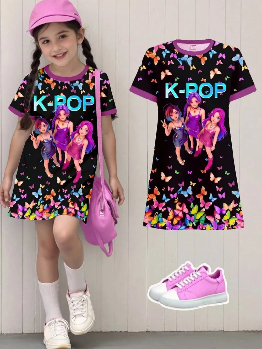 Robe Enfant KPop Demon Hunters Huntrix