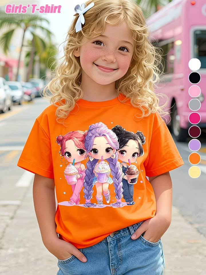 T-shirt Eté KPop Demon Hunters — photo 2