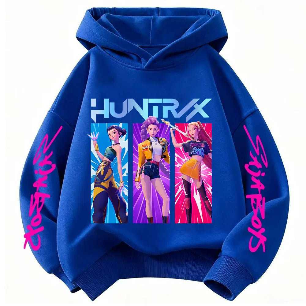 Pull Enfant KPop Demon Hunters Huntrix Jaune