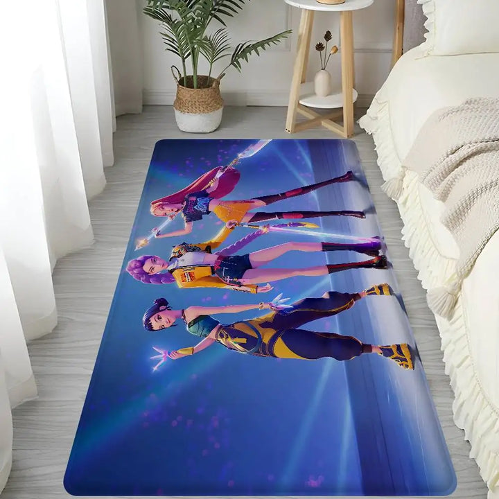 Tapis KPop Demon Hunters Huntrix