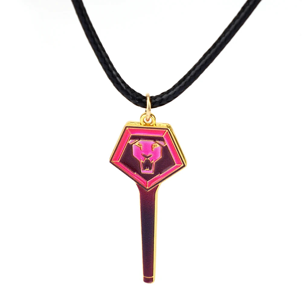 Collier KPop Demon Hunters Lightstick Saja Boys