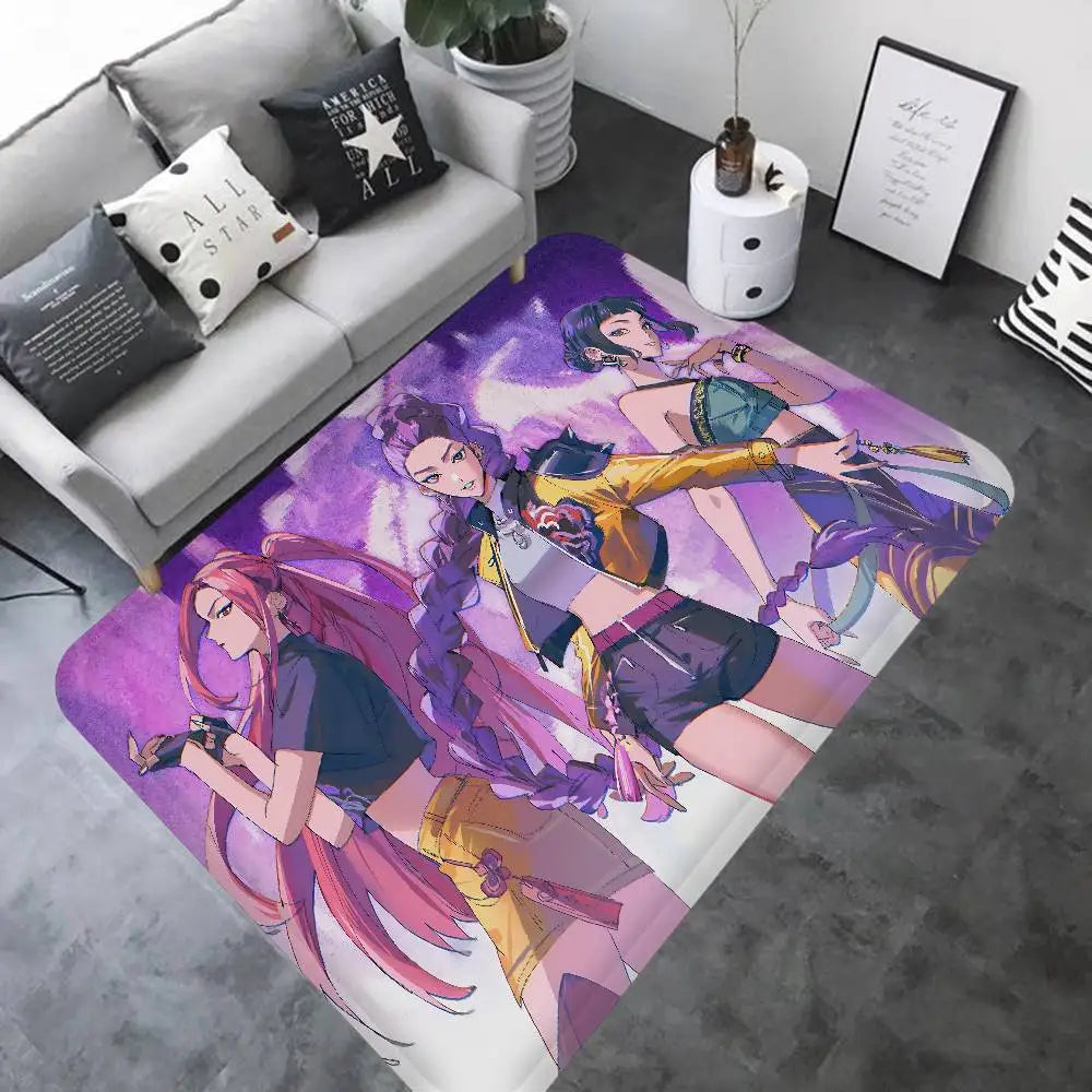 Tapis KPop Demon Hunters Fille