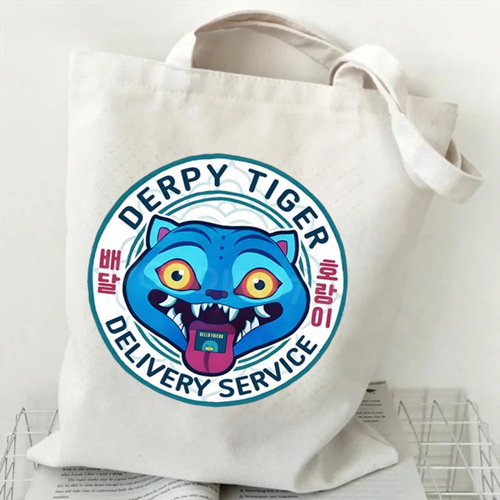 Tote Bag KPop Demon Hunters Derpy Tête