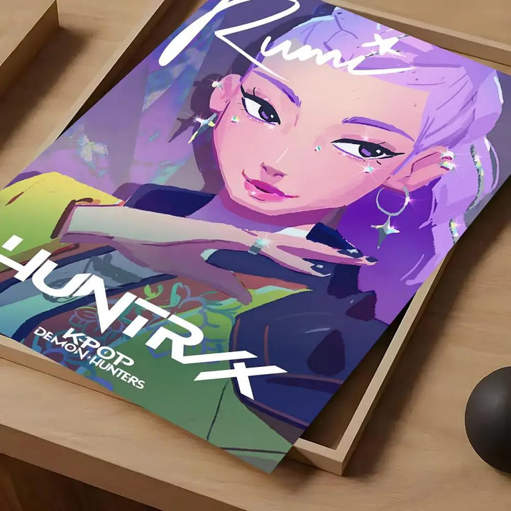 Poster KPop Demon Hunters Rumi