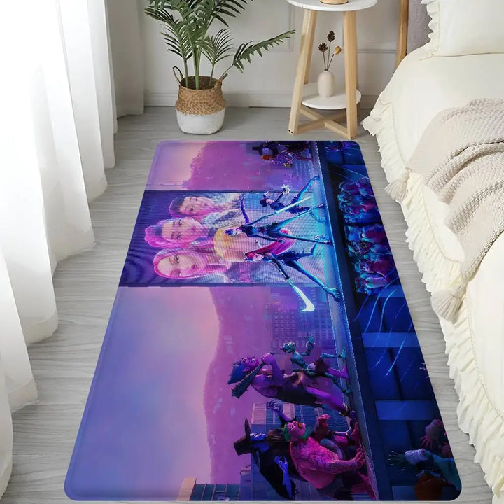 Tapis KPop Demon Hunters Huntrix Combat