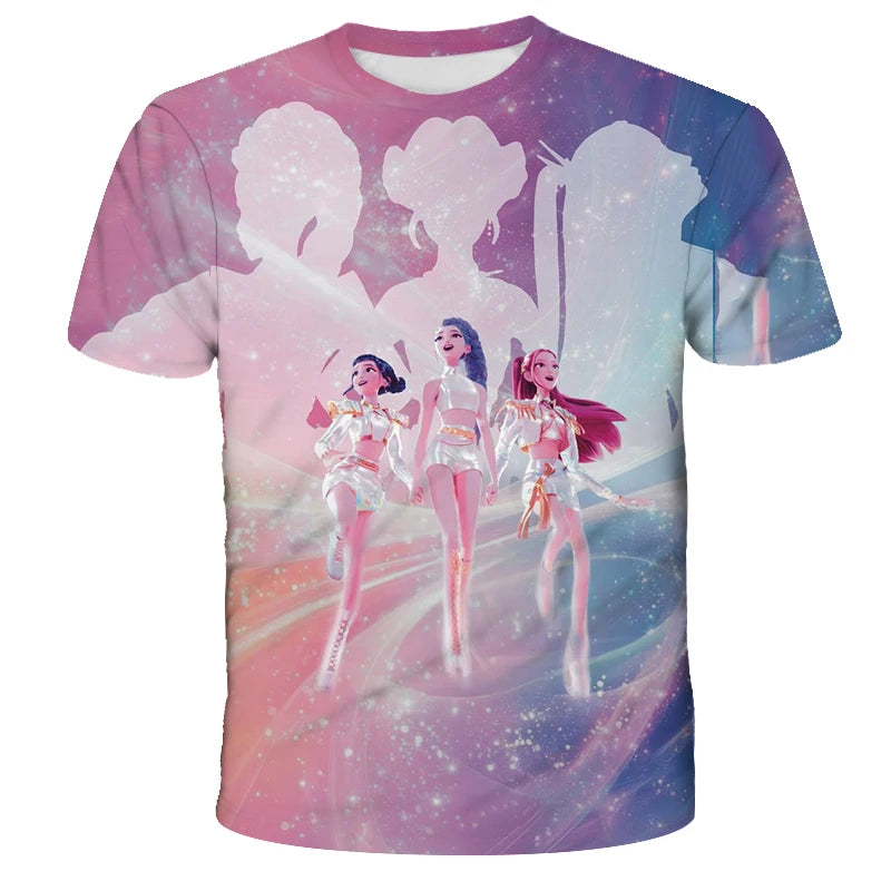 T-shirt KPop Demon Hunters Zoey Golden — photo 5