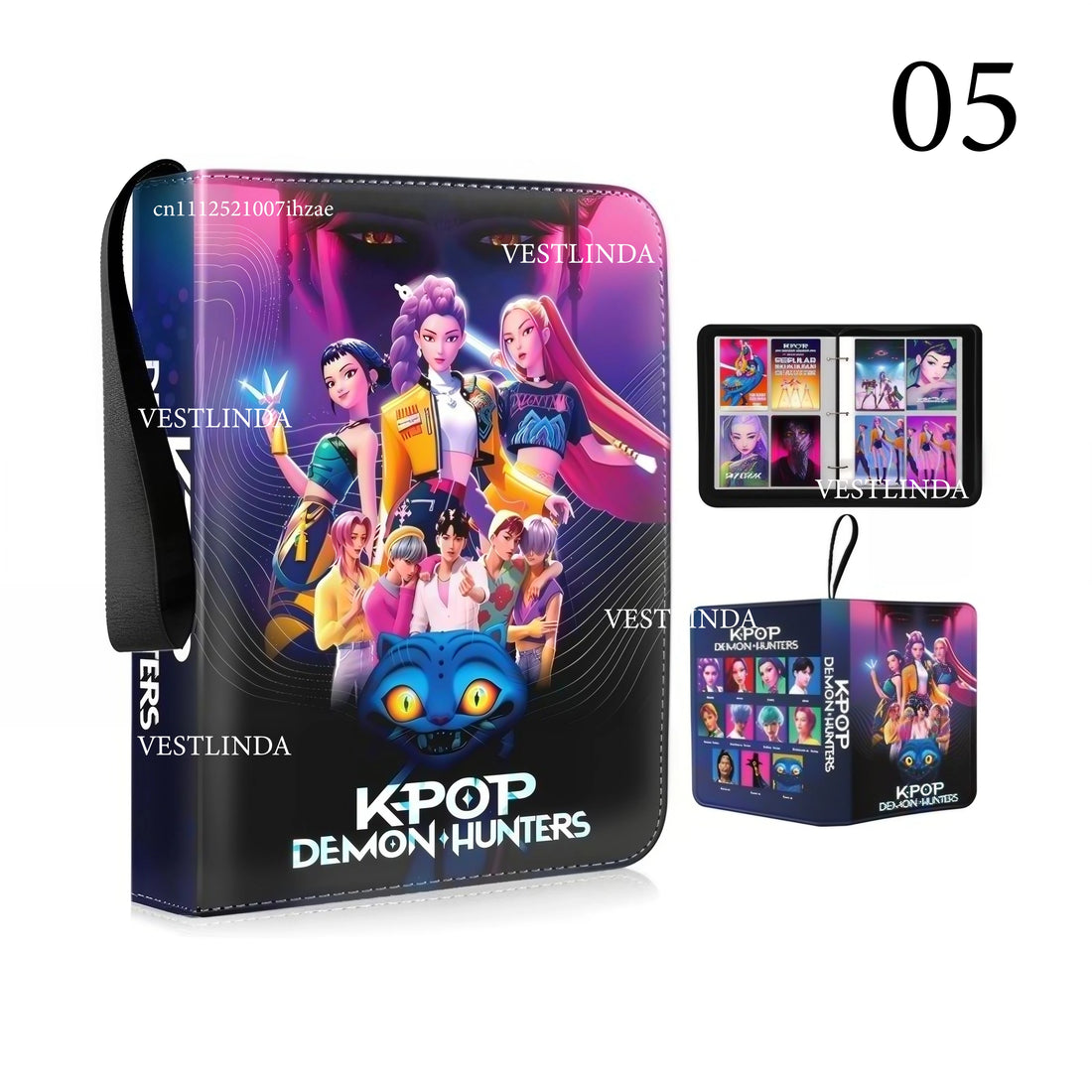 Classeur Range-Cartes KPop Demon Hunters