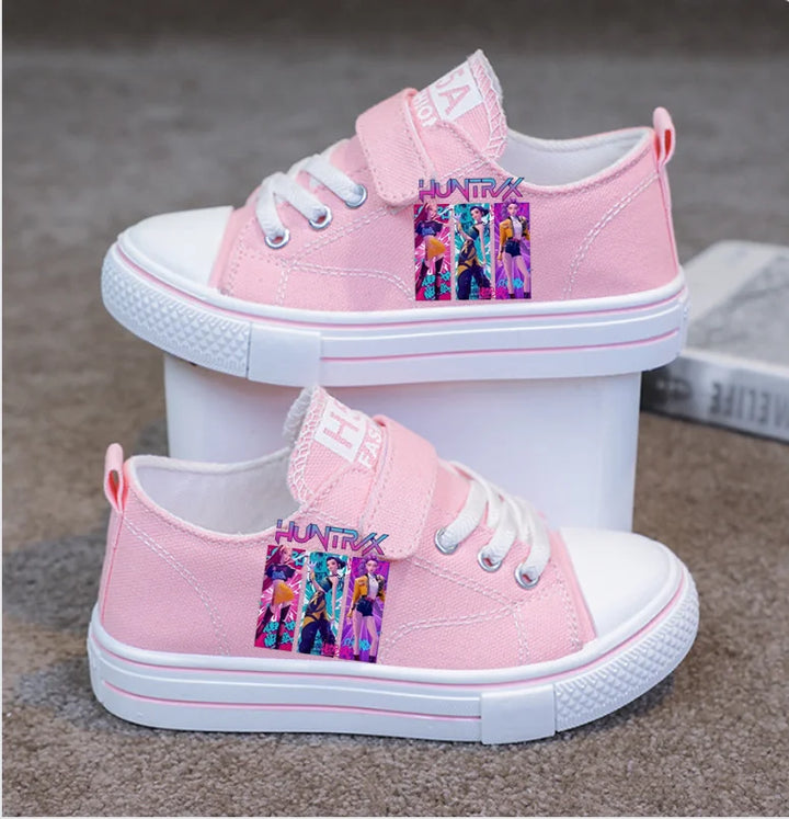 Chaussures A Scratch KPop Demon Hunters Huntrix Rose