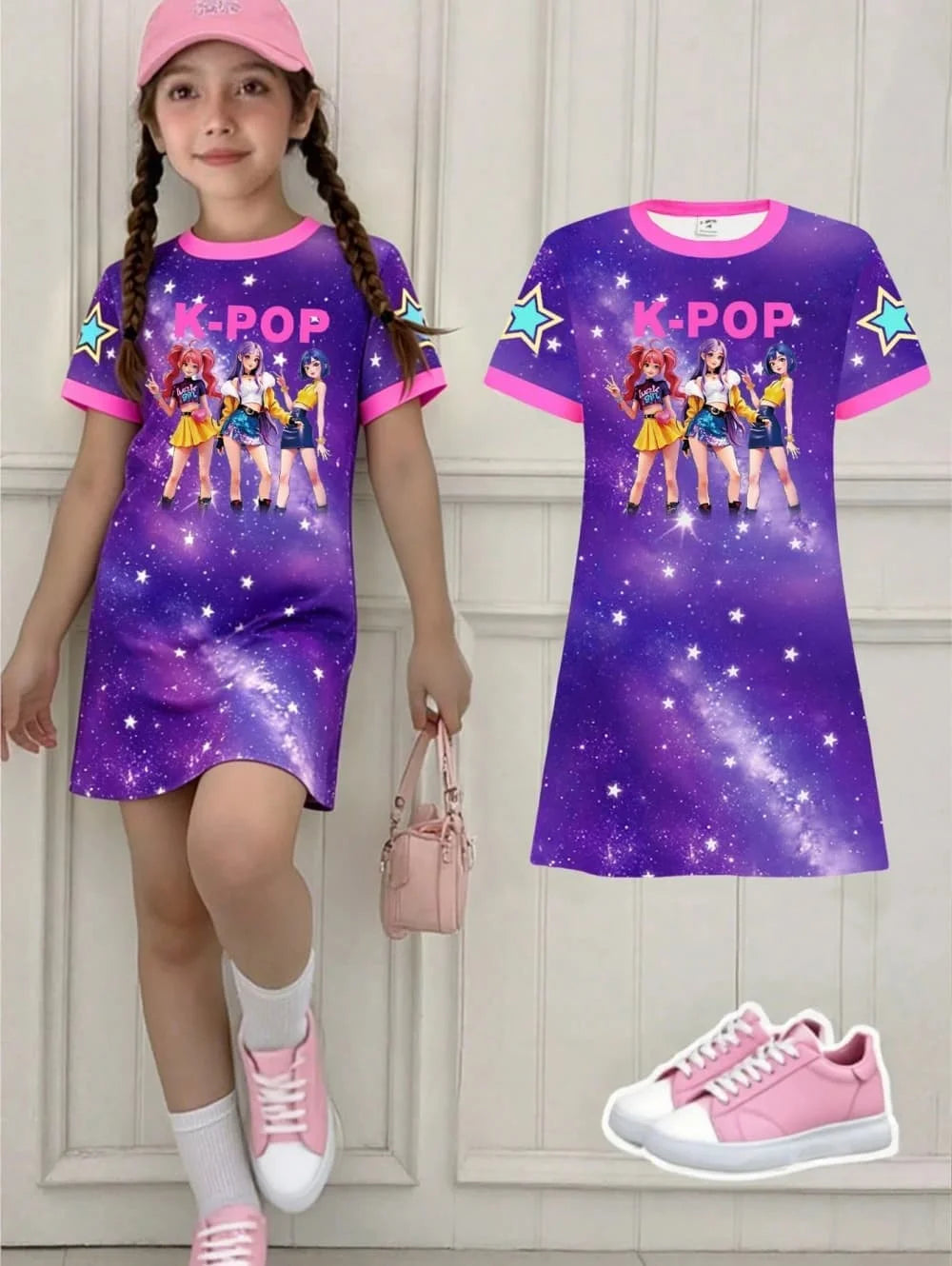 Robe Enfant KPop Demon Hunters Huntrix