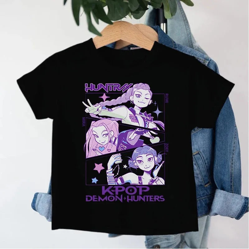 T-shirt Enfant KPop Demon Hunters Rose