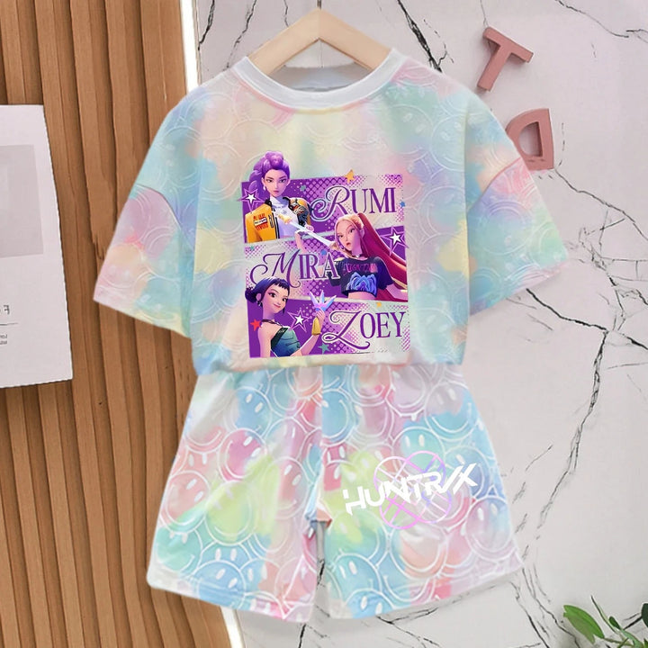 Pyjama Short Enfant KPop Demon Hunters Film
