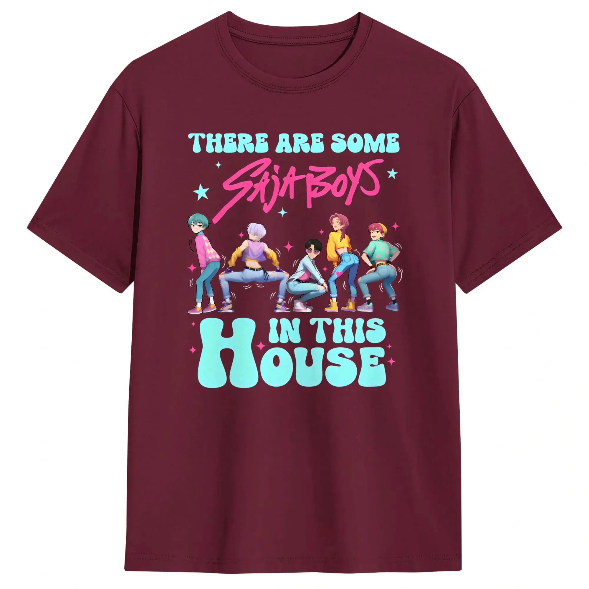 T-shirt KPop Demon Hunters Saja Boys Danse — photo 8