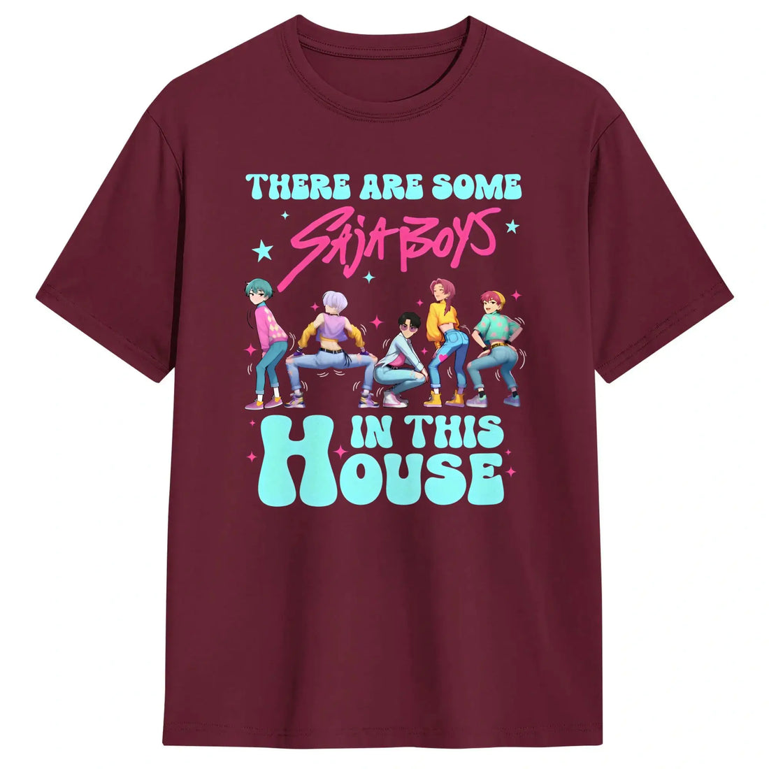 T-shirt KPop Demon Hunters Saja Boys Danse — photo 8