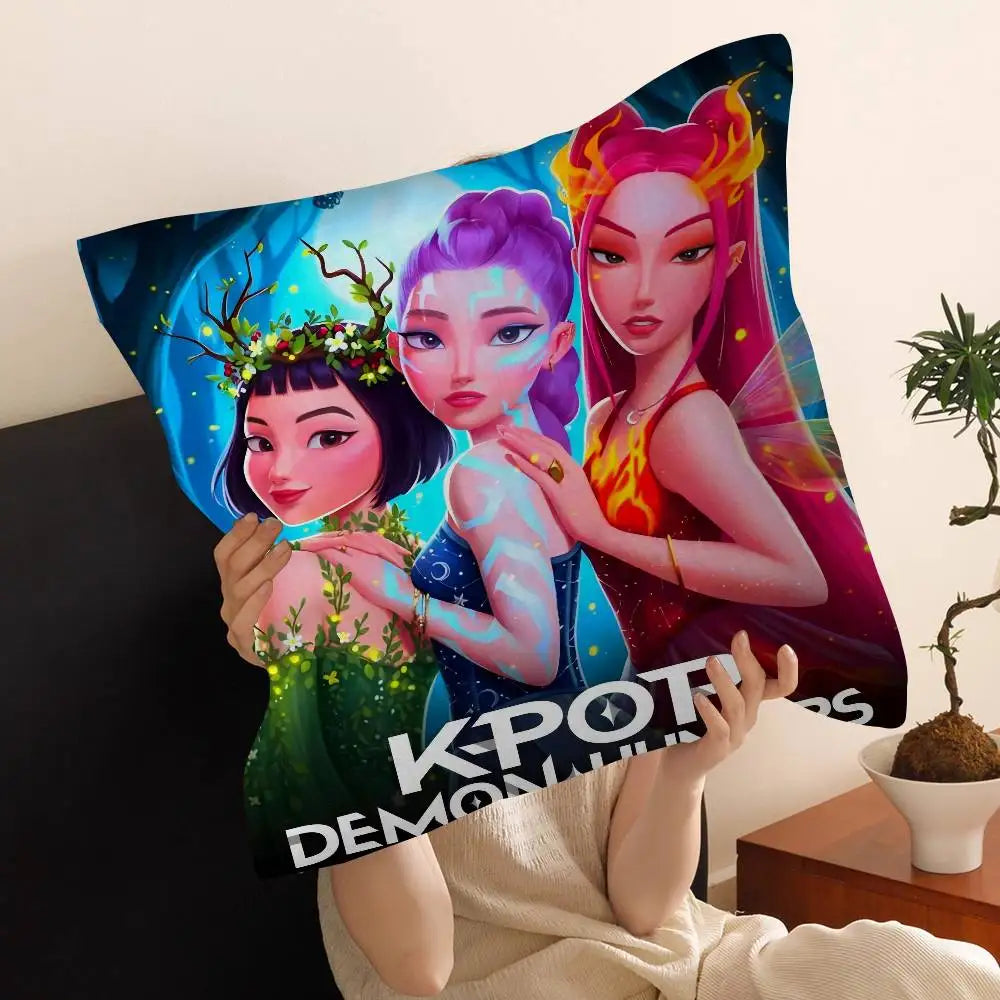 Housse de Coussin KPop Demon Hunters Saja Boys — photo 13