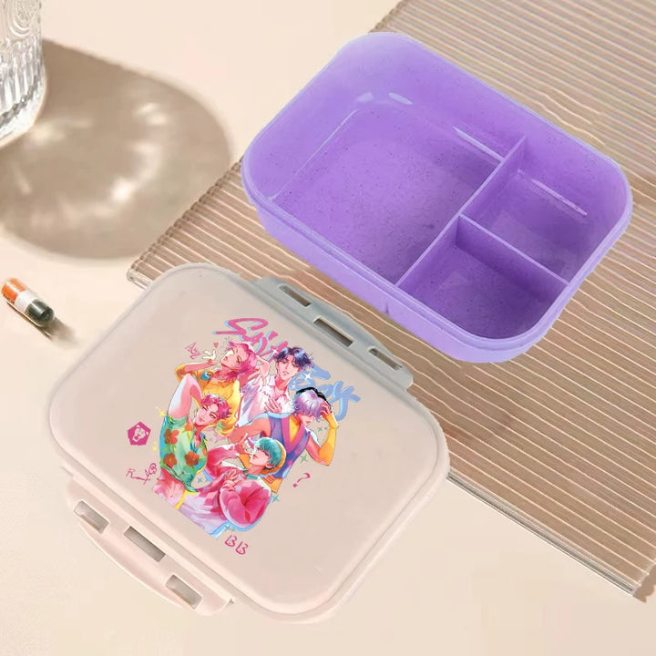 Lunch Box KPop Demon Hunters Saja Boys Ecole