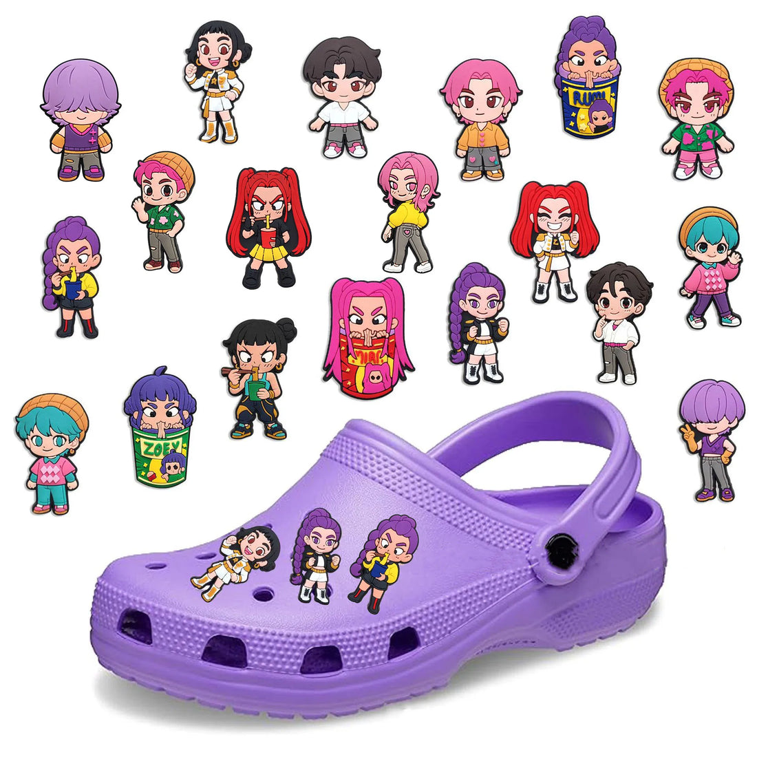 Crocs Jibbitz KPop Demon Hunters Huntrix
