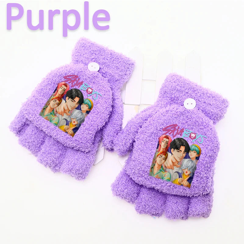 Gants KPop Demon Hunters Saja Boys Violet